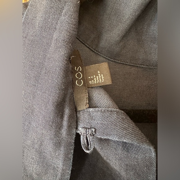 COS denim tie shirt - Picture 3 of 4